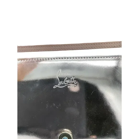 Christian Louboutin Studded Pink Paloma Clutch Bag - Picture 5 of 8